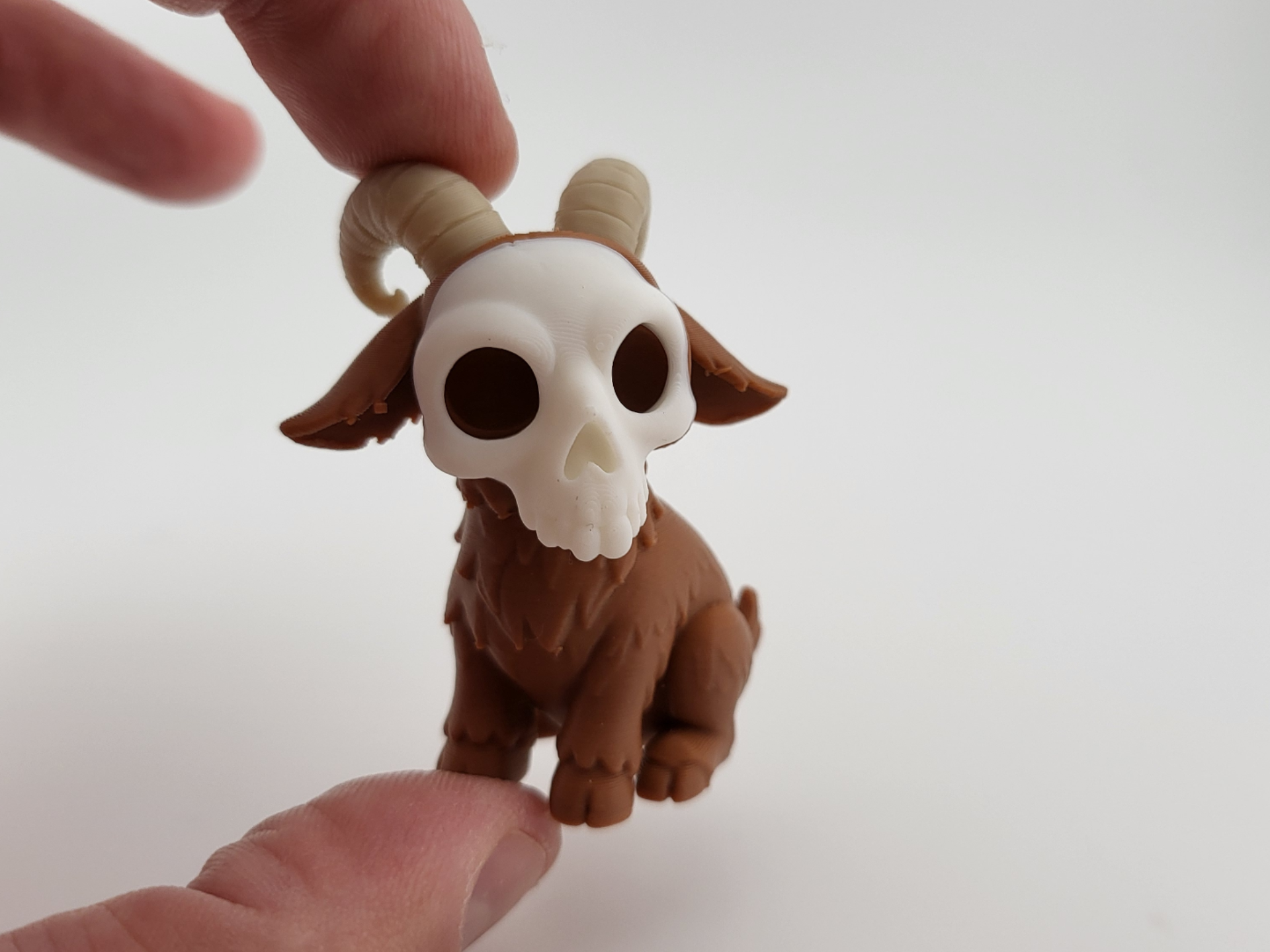 NO AMS mini Goat Figurine Halloween Miniature