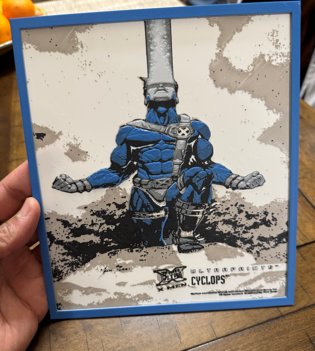 CYCLOPS FROM THE XMEN WALL DECOR OR DESK DECOR
