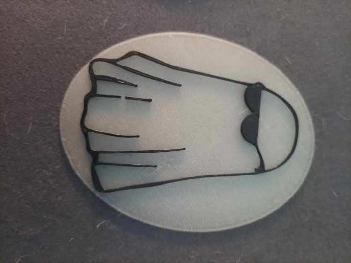 Cool ghost plate