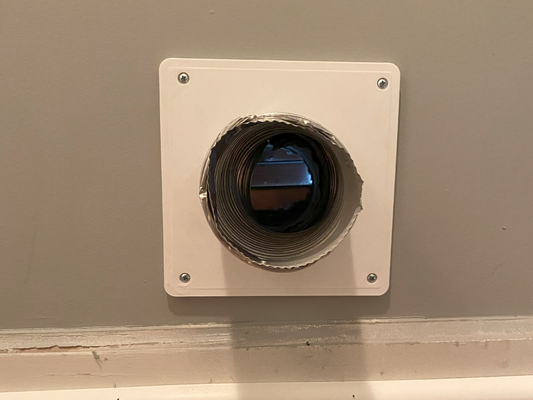 Dryer Exhaust Vent Cover Plate