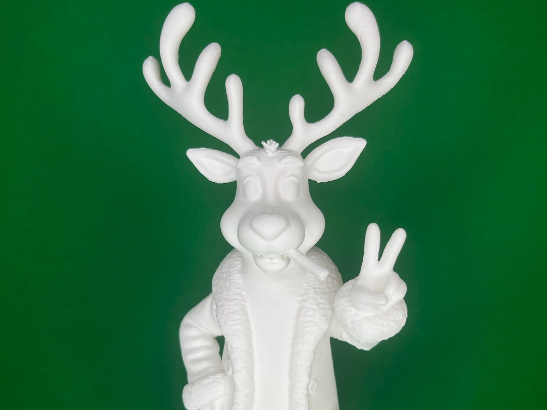 Urban Christmas Moose
