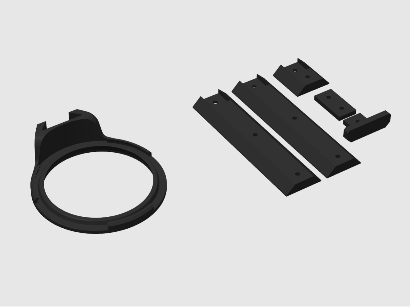Gas Canister Mount & Storage Rail System (450g)
