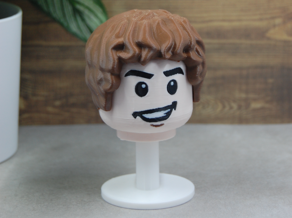 Brick 500% Hairstyle - Men's Short Curly Cut