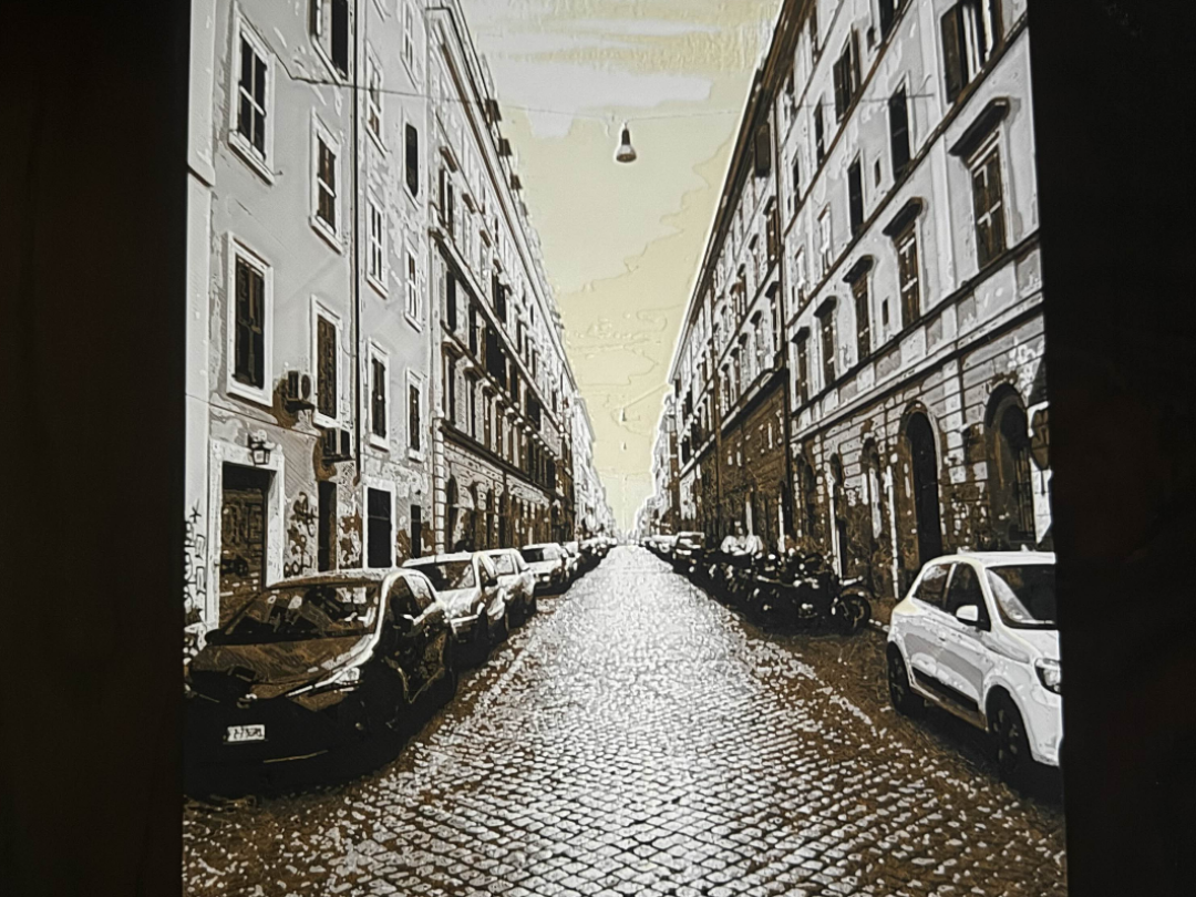 Italy Street Hueforge