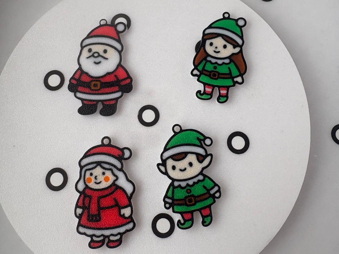 North Pole Team keychains - AMS version