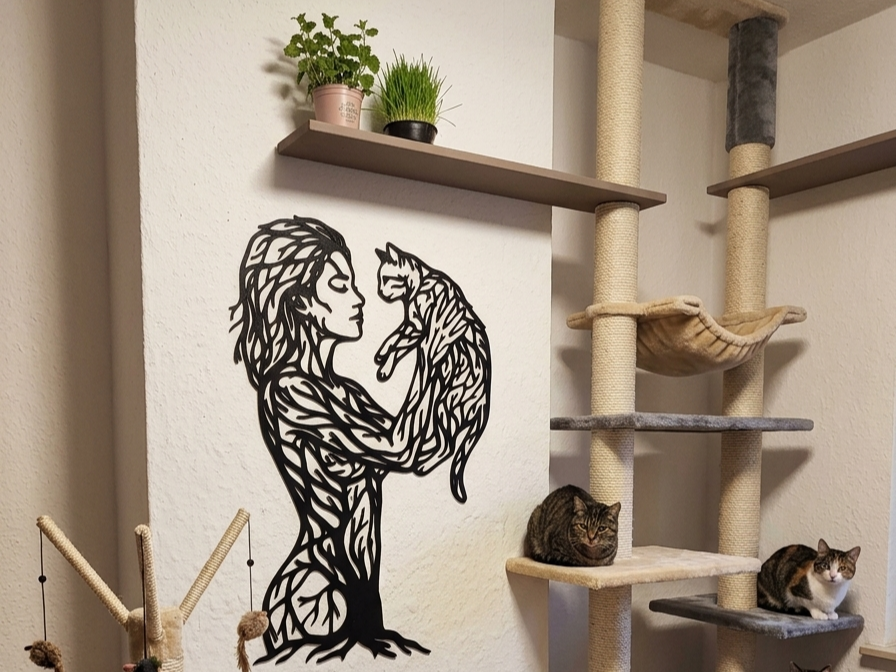 Cat Love Walldecor