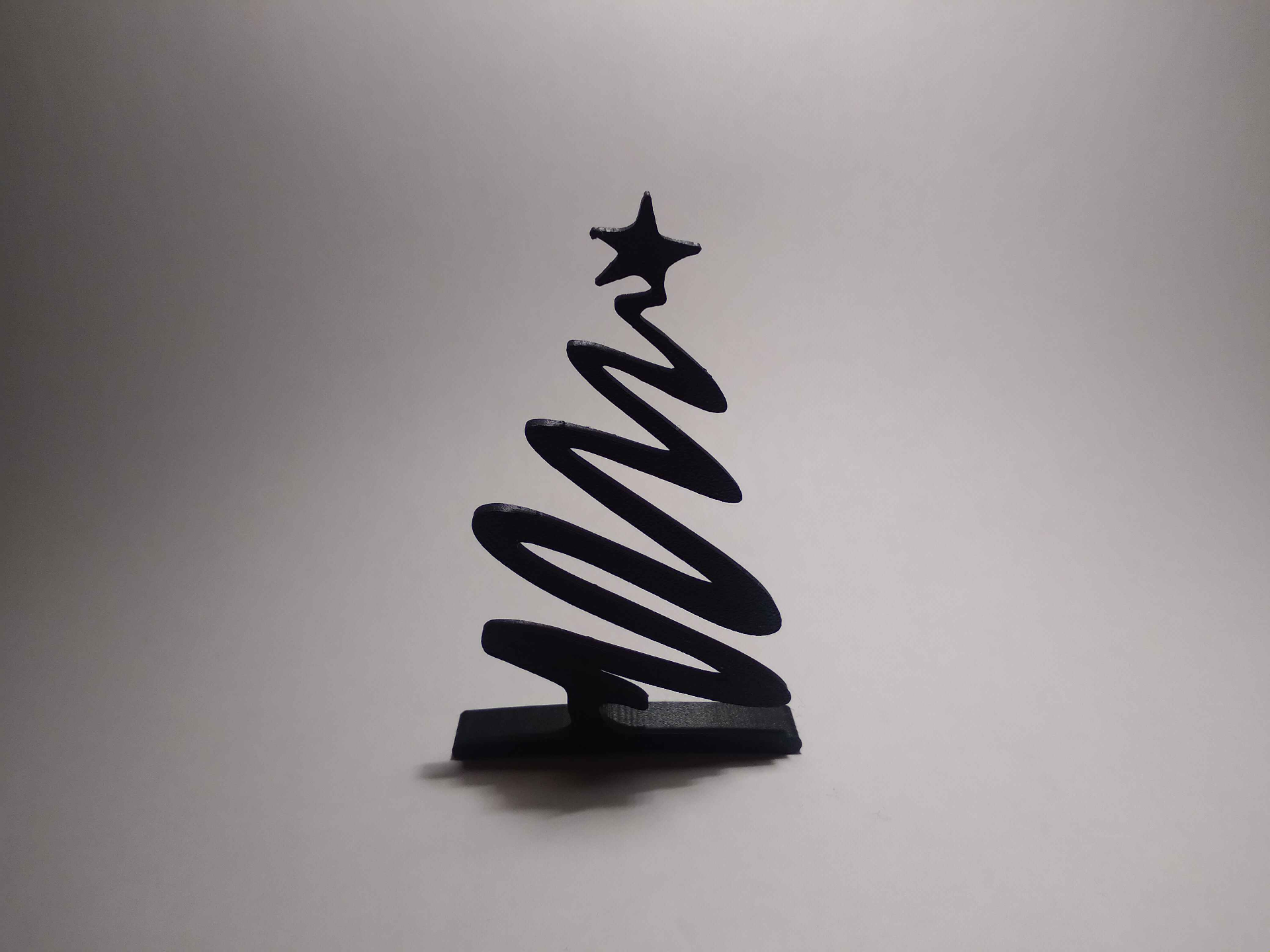 Simple modern christmas tree