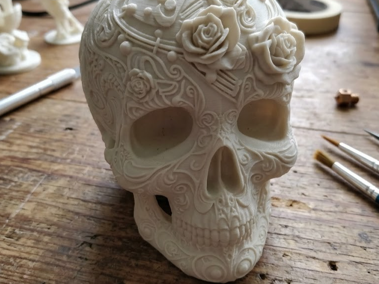 Midnight Rose Calavera