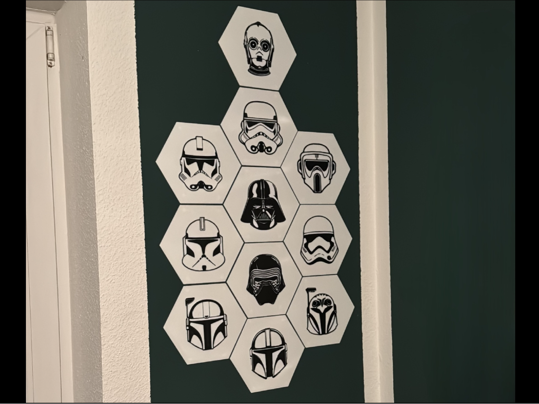 Star Wars Hexagon Tiles – Helm & Mask Collection