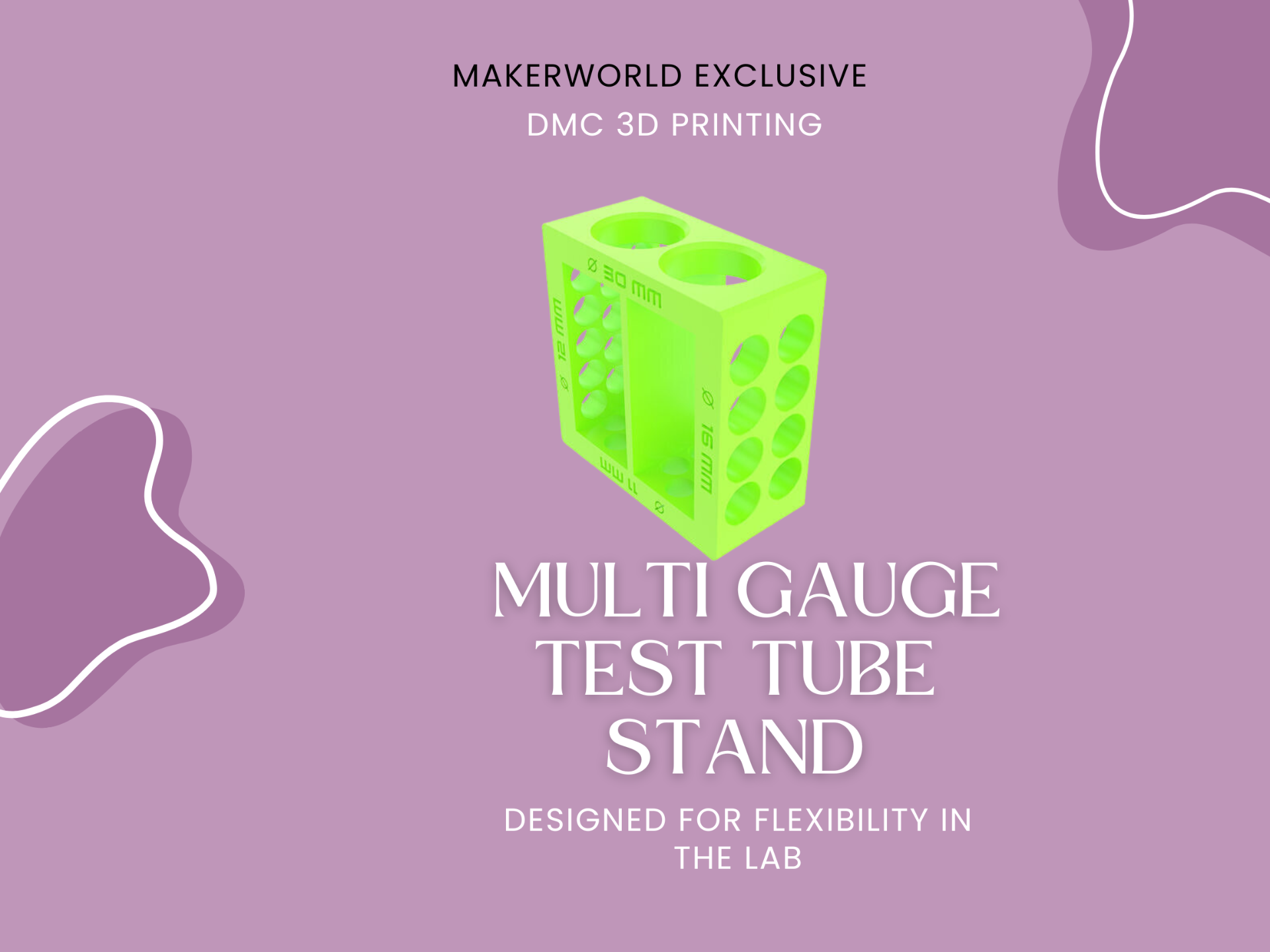 Multi Gauge Test Tube Holder
