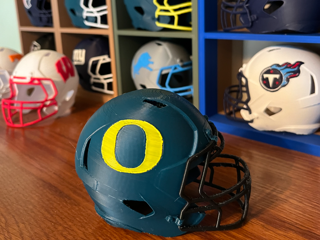 Oregon Ducks Football Helmet