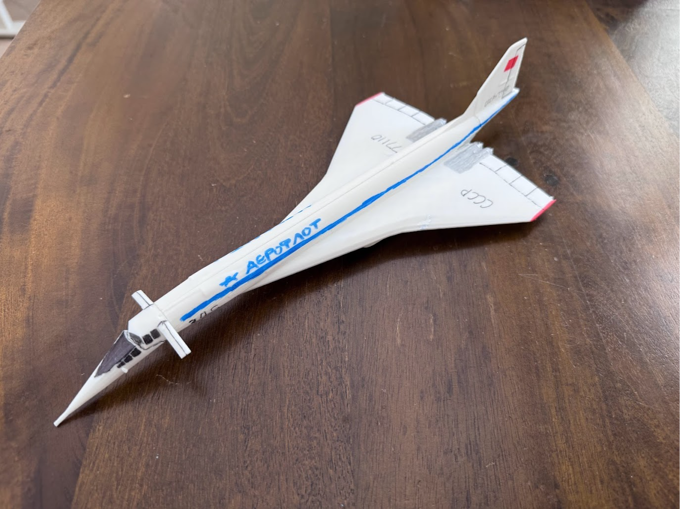 Tupolev TU-144D "Concordski"/Charger 1:200 scale