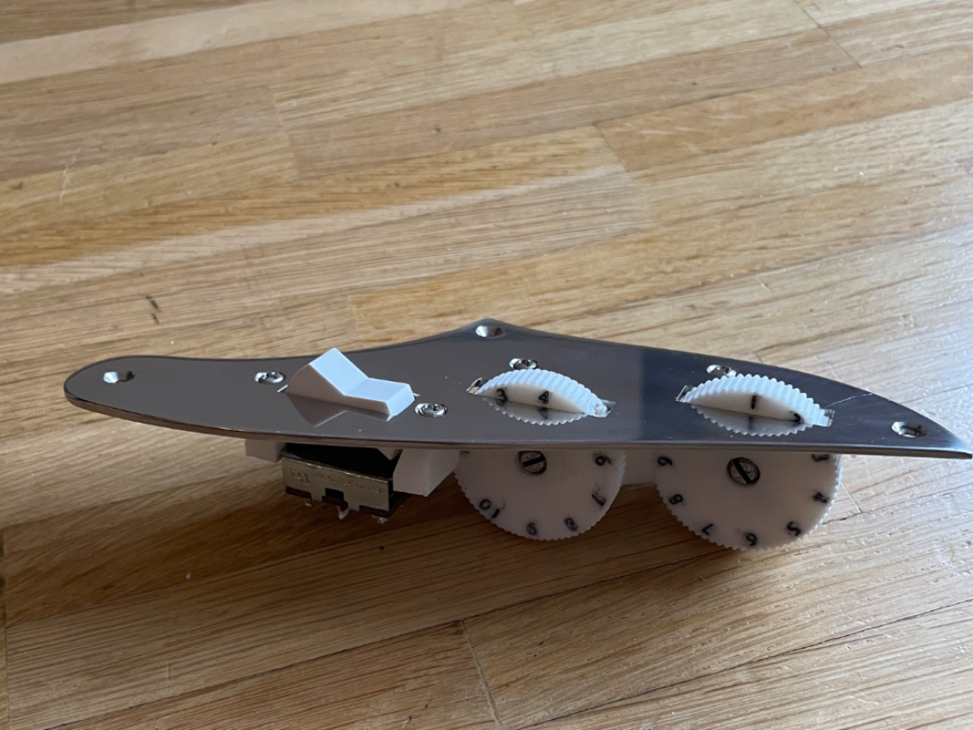 Halterung für Poti / Schalter Gitarren-Elektronik