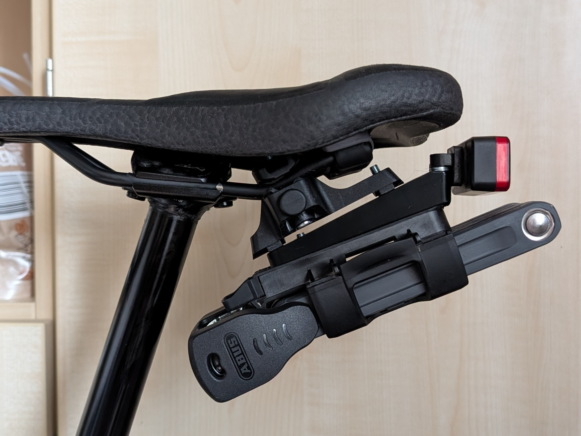 Bike Saddle Rear Light Mount ABUS Lite