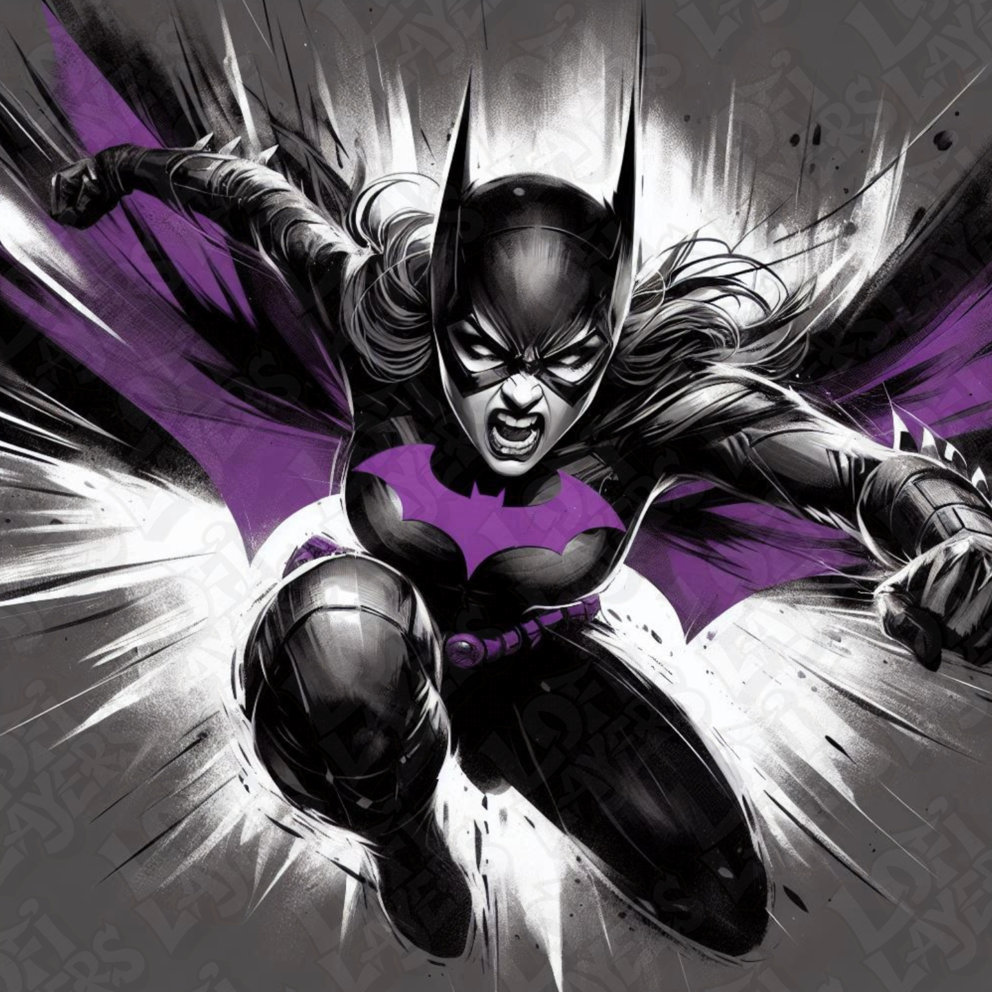 Batgirl Hueforge