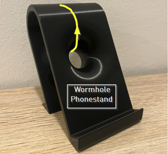Wormhole Phonestand