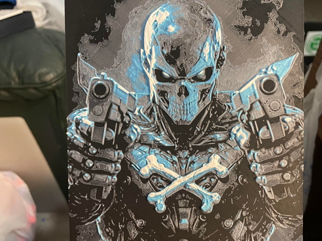 CyborgSkull with Handguns