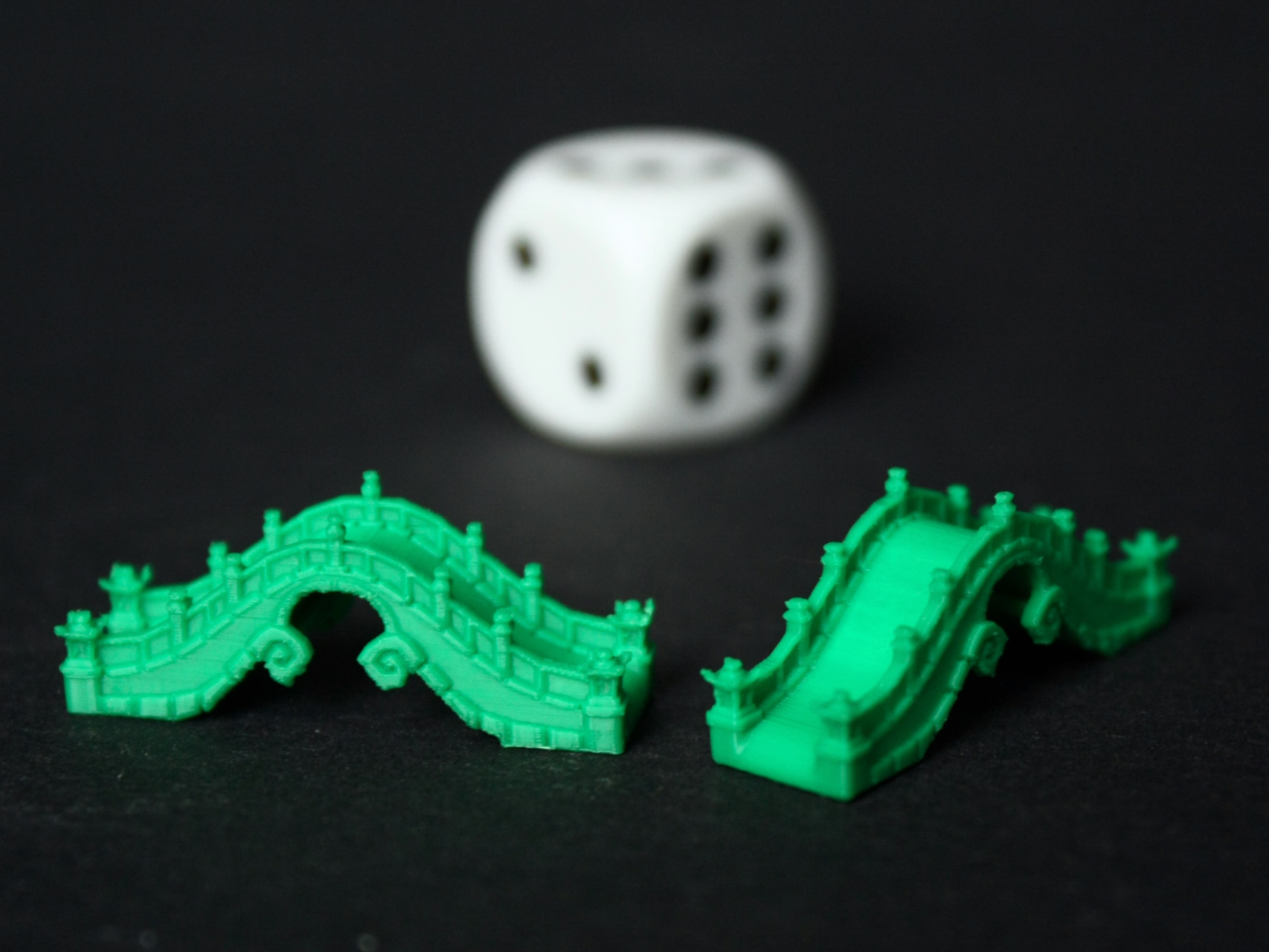 Asian inspired Gaming Token - Bridge/Street