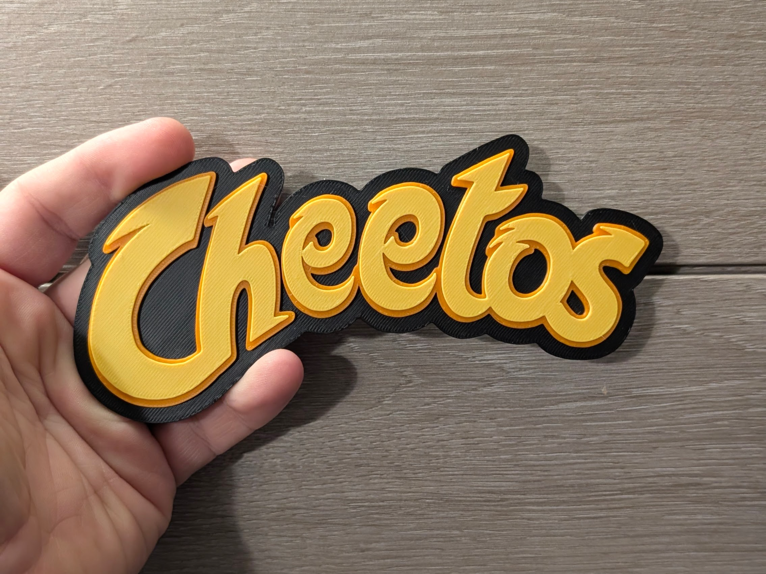 Cheetos logo sign plaque 2-sizes