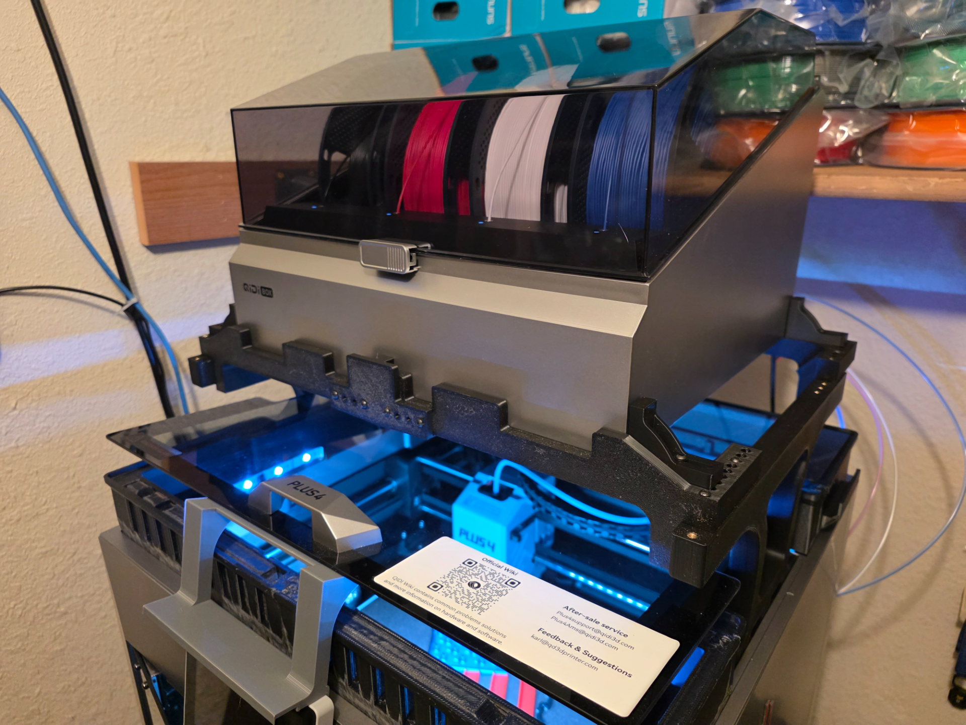 Qidi Plus 4 Box Riser