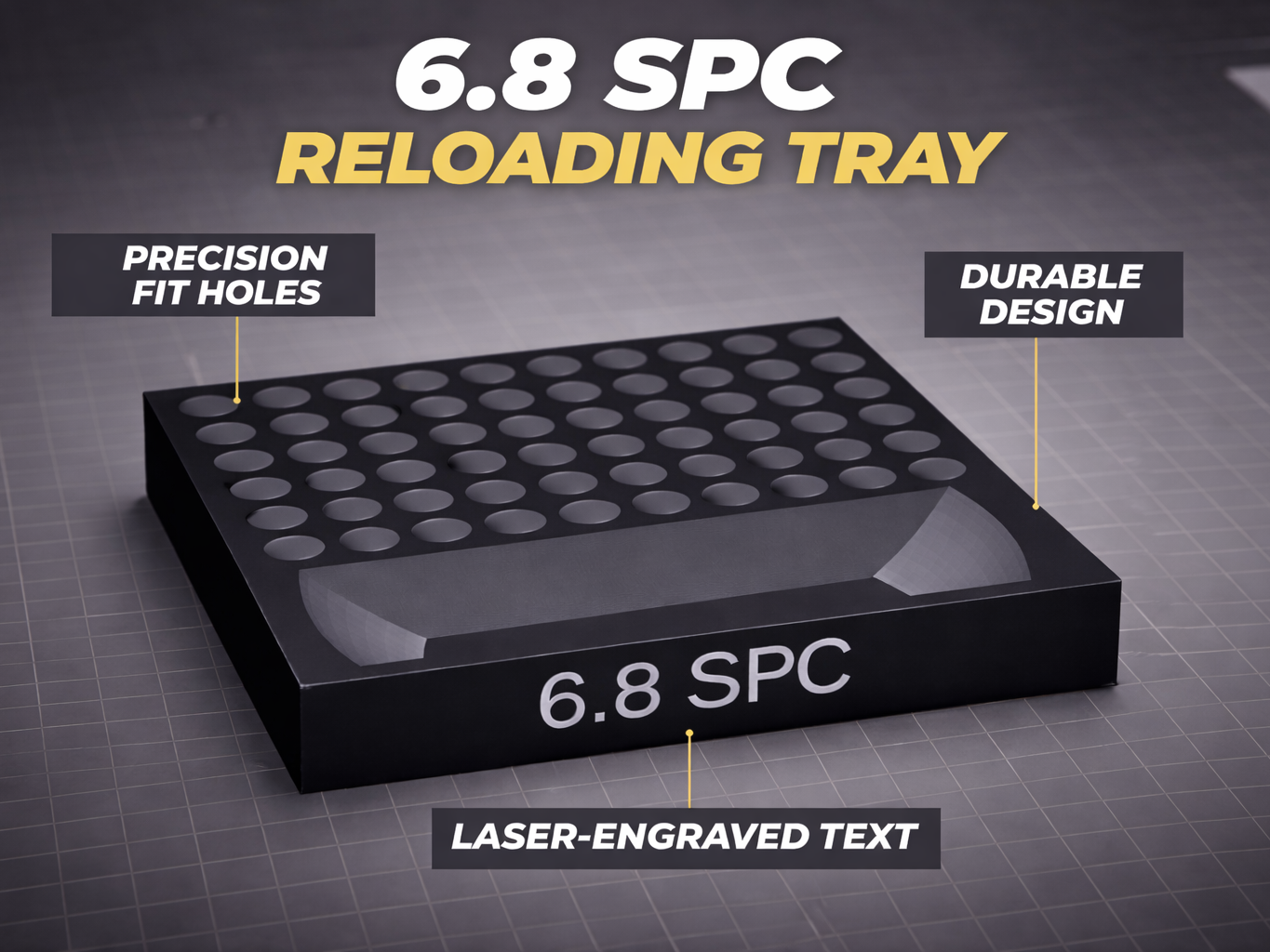 6.8 SPC Reloading Tray