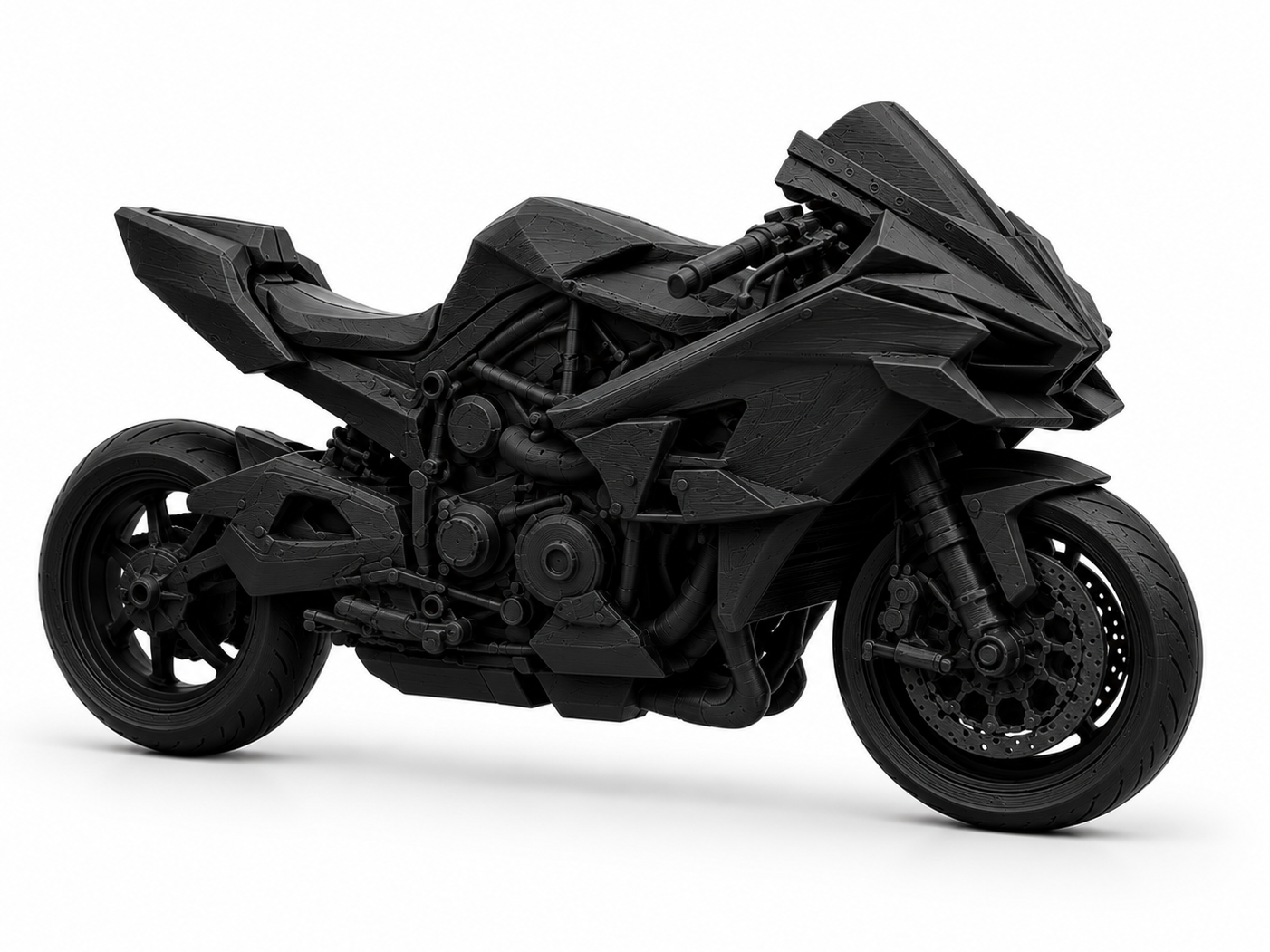 Kawasaki Ninja H2R Inspired Motorcycle