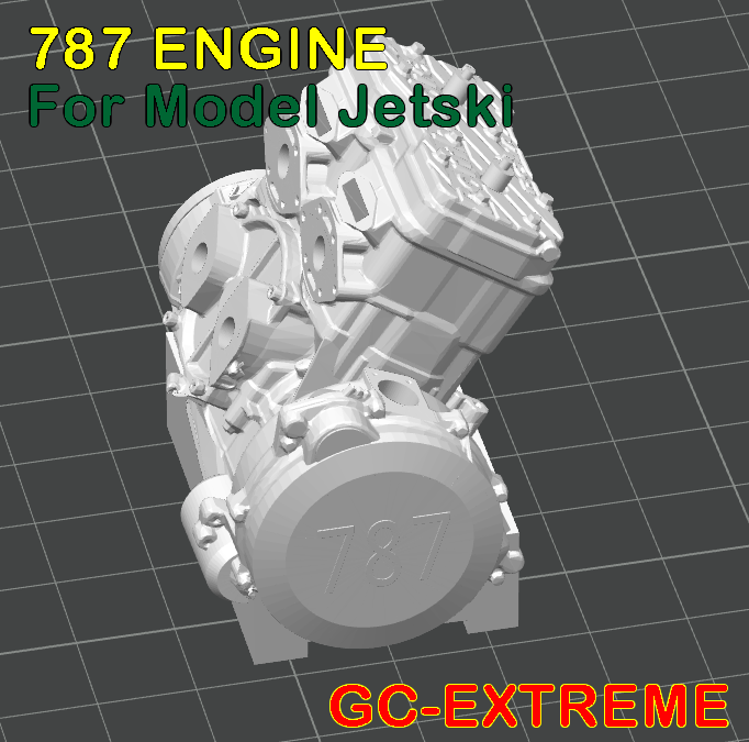 787 Engine Block For Model XP