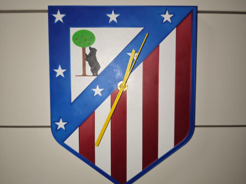 Reloj de pared Atletico de Madrid
