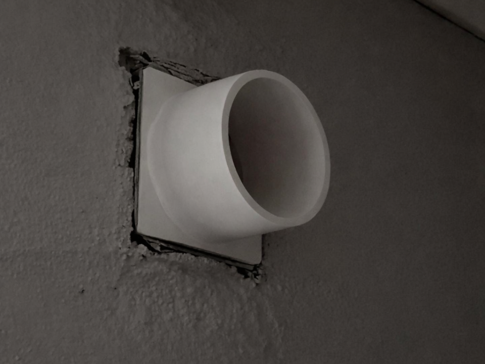 Square to Round Vent Adapter