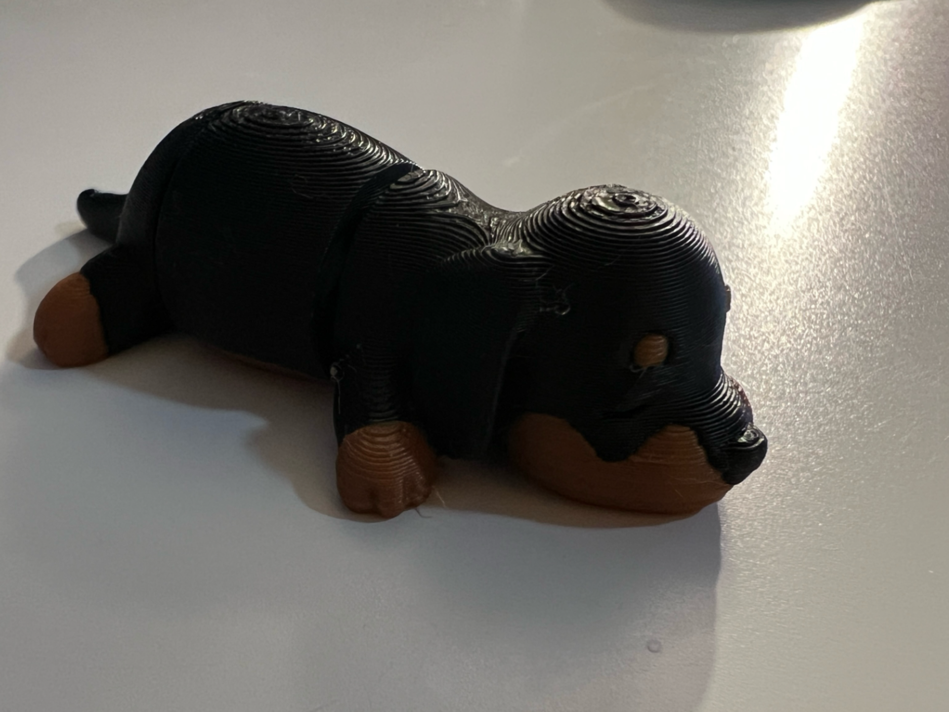 Articulated Dog Keychain