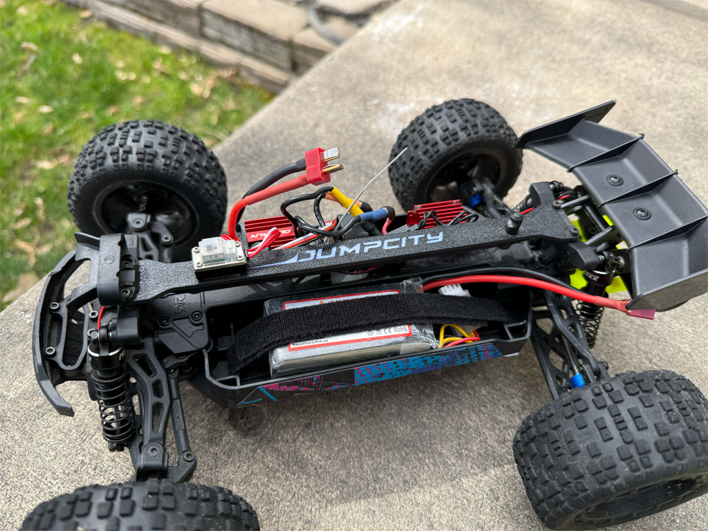 Arrma Kraton Grom Cross Brace and Body Mount