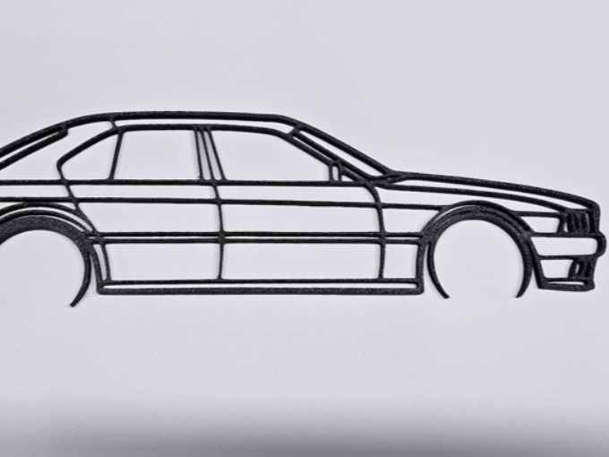 BMW E32 Silhouette