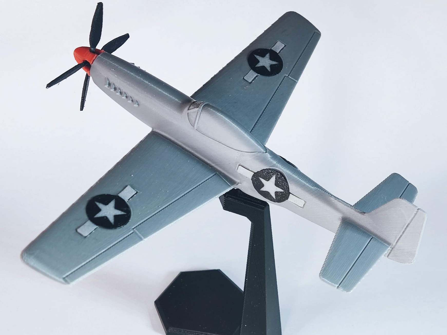 P-51 Mustang Aircraft model - Scale 1:72