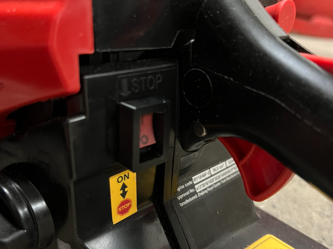 Schutz für Ausschalter China Kettensäge