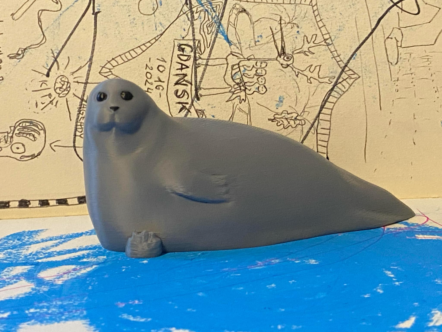 Print-in-place fat seal