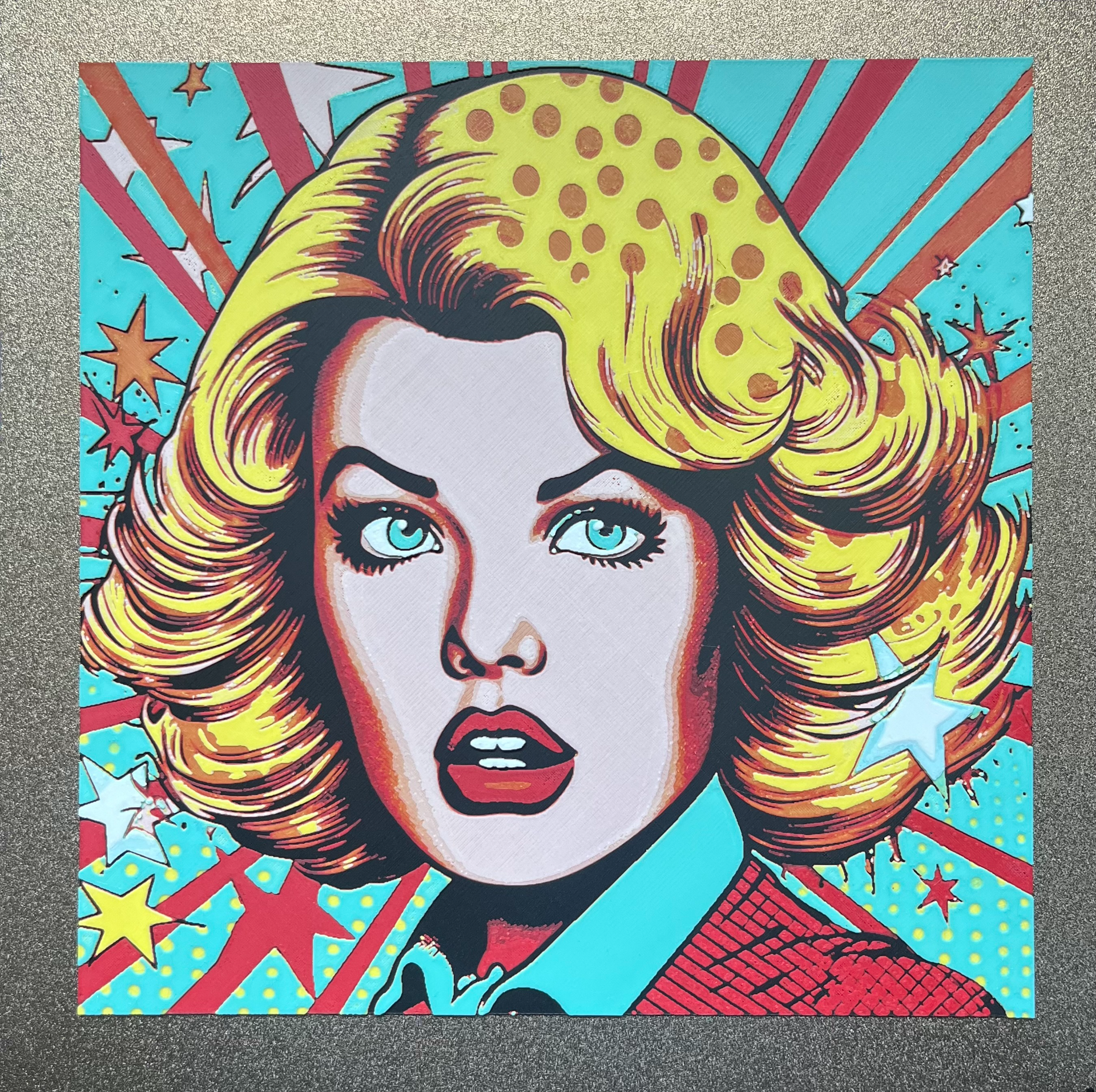 Traditional Pop Art (Filament Painting)