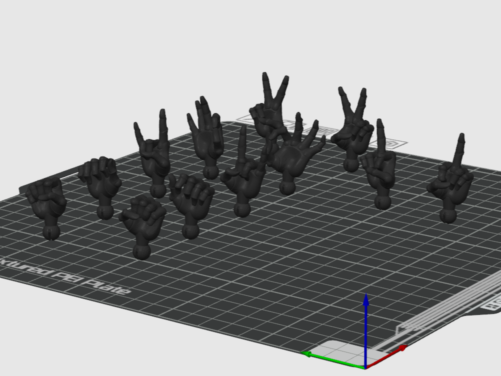 hands for articulated Eva by M Armory