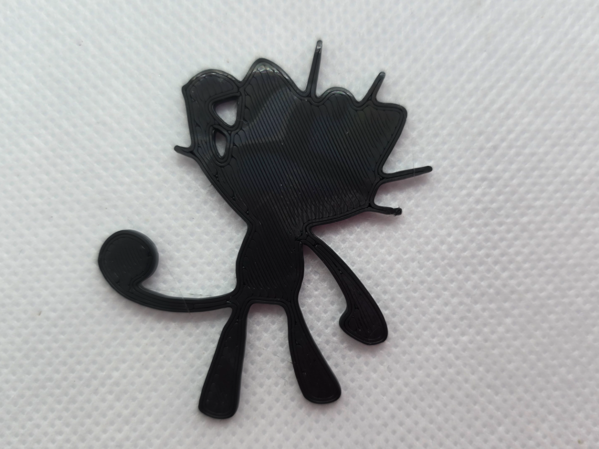 Meowth Silhouette - Pokemon #052