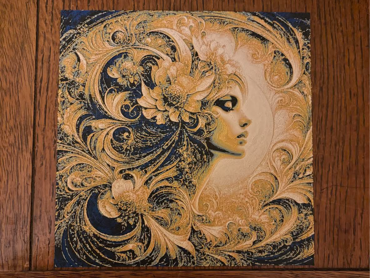 Hugeforge Art Nouveau Lady