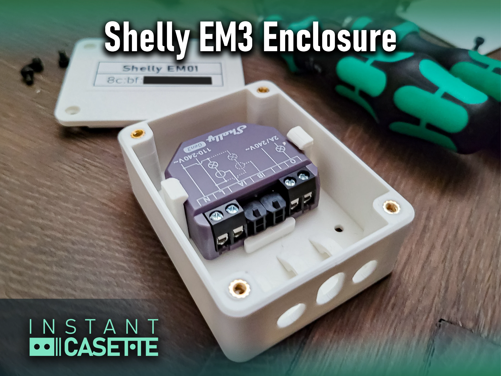 Shelly EM Gen3 Enclosure