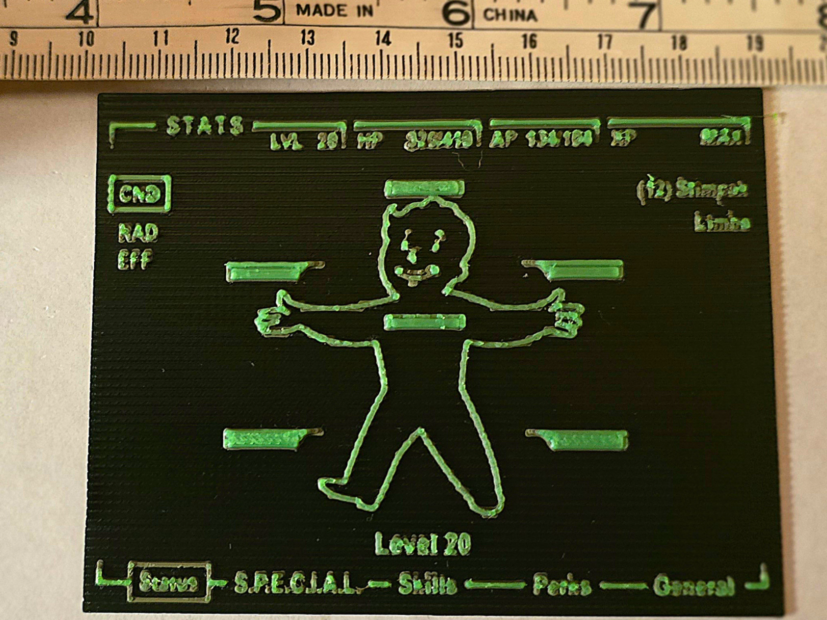 Pipboy Screen for 3000 Mk IV