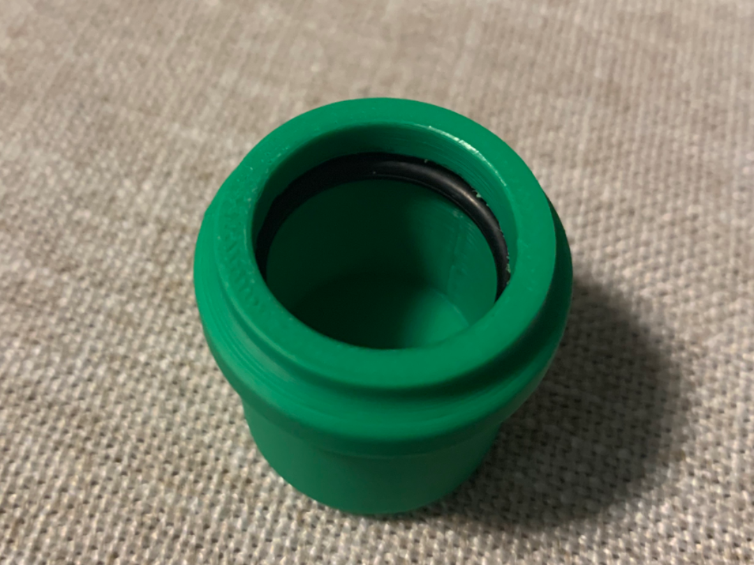 19mm or 3/4" automotive coolant pipe cap.