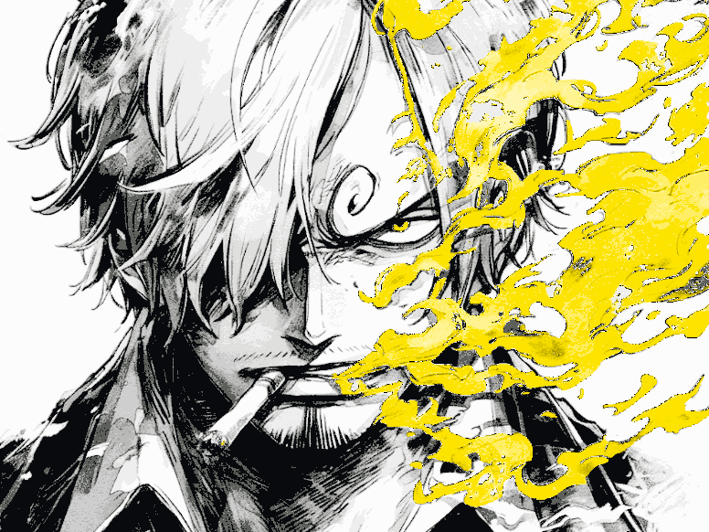 One Piece: Sanji Hueforge