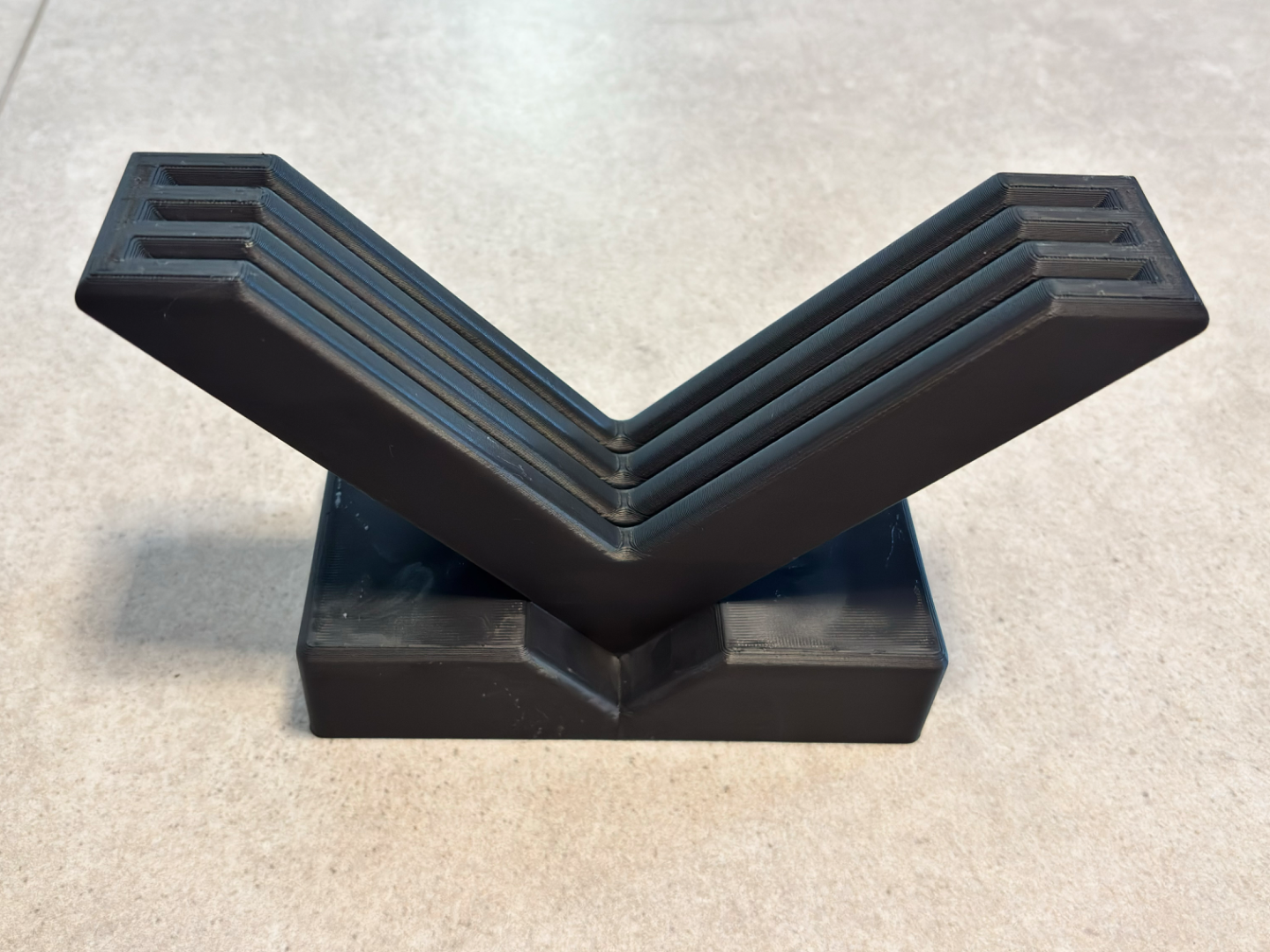 3er Bauplatten Halter / Plate Holder