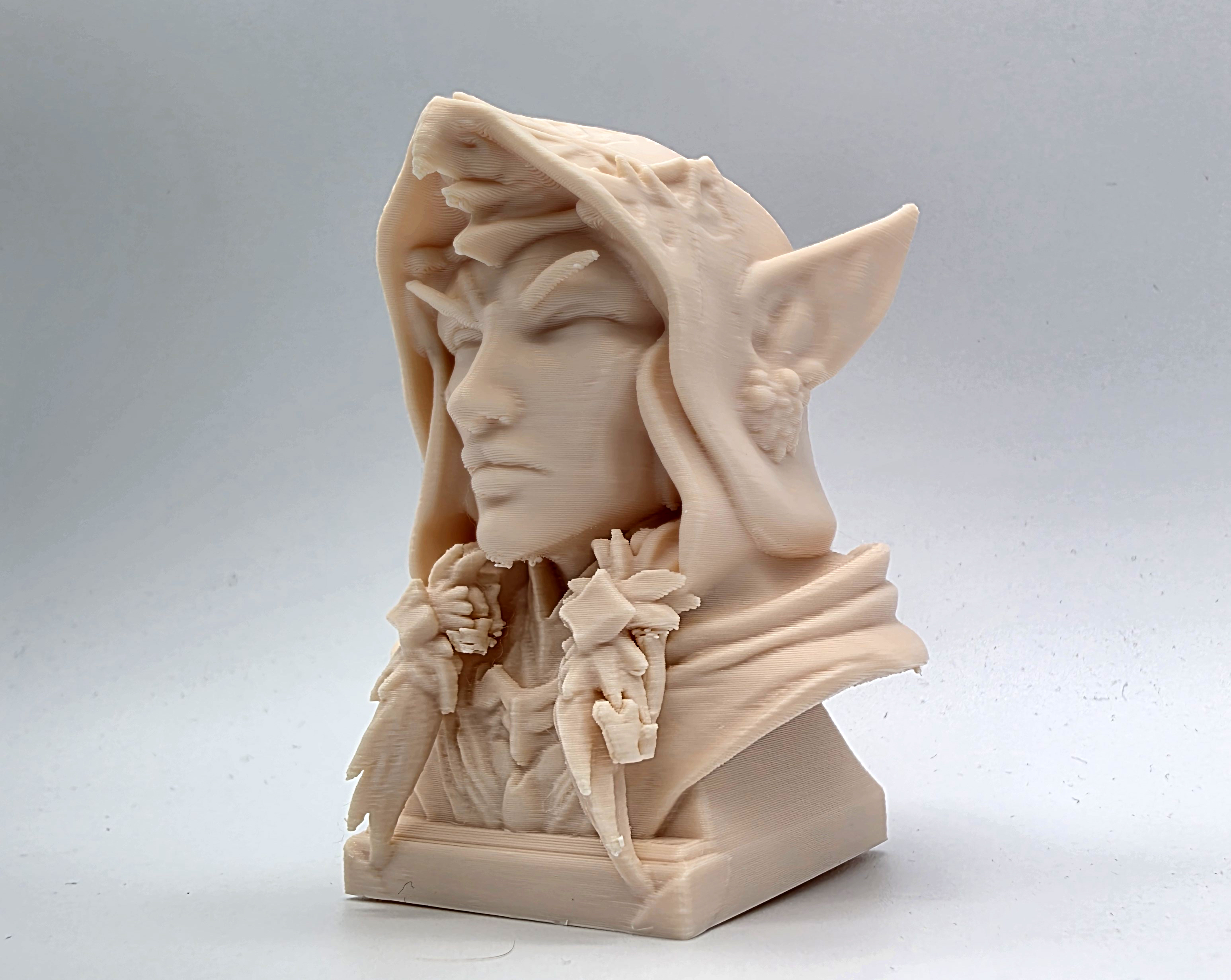 High Elf Mage Bust