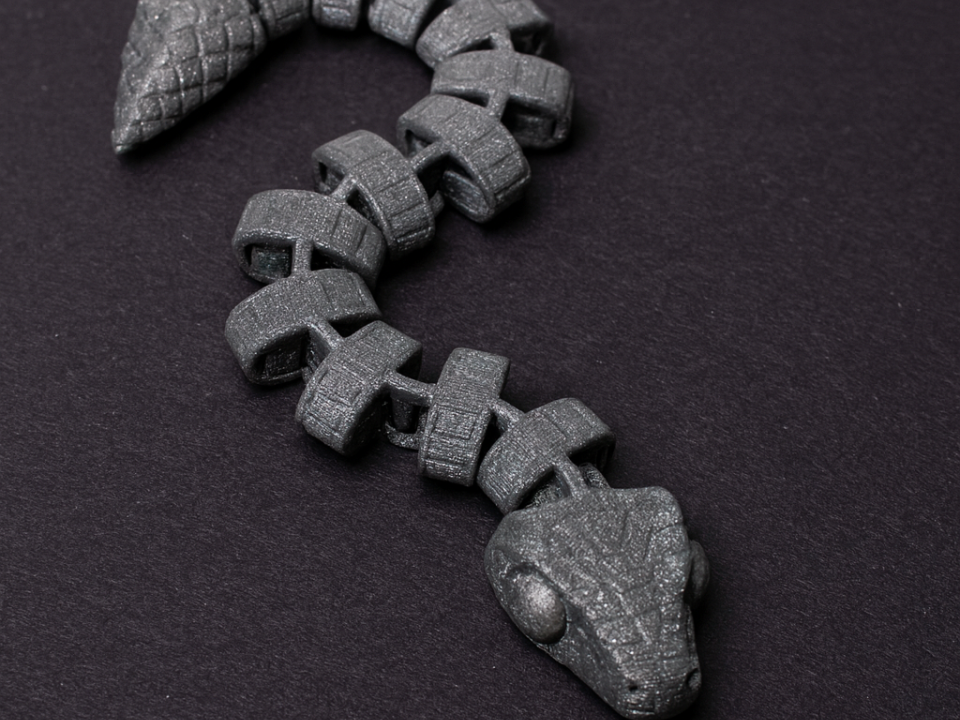 Metal Snake Flexi Articulated Snake Toy