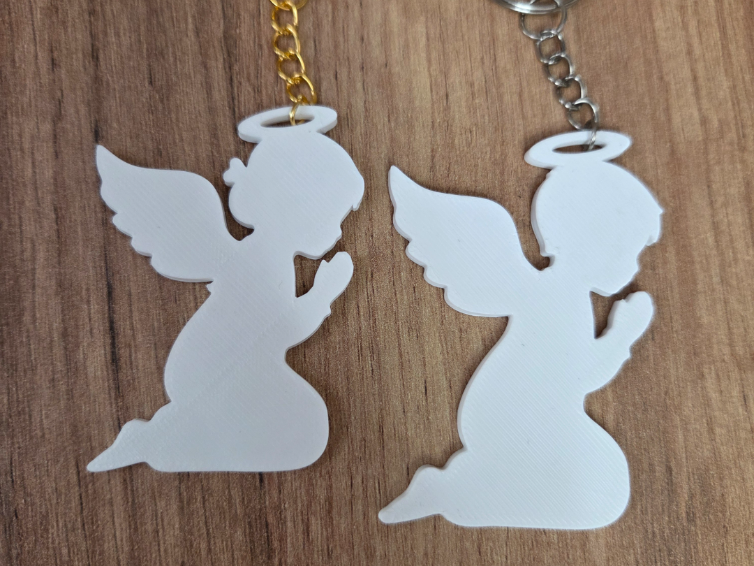 Angel Keychain First Communion