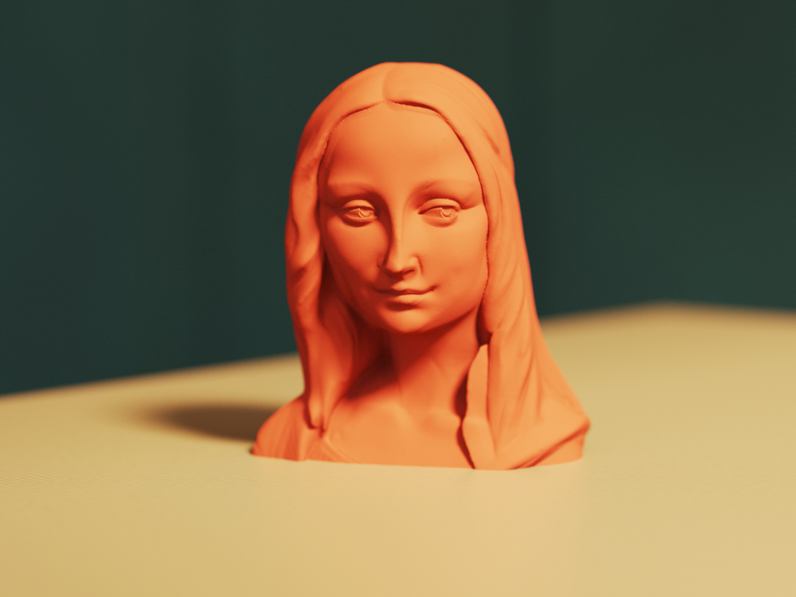 Mona Lisa Statue