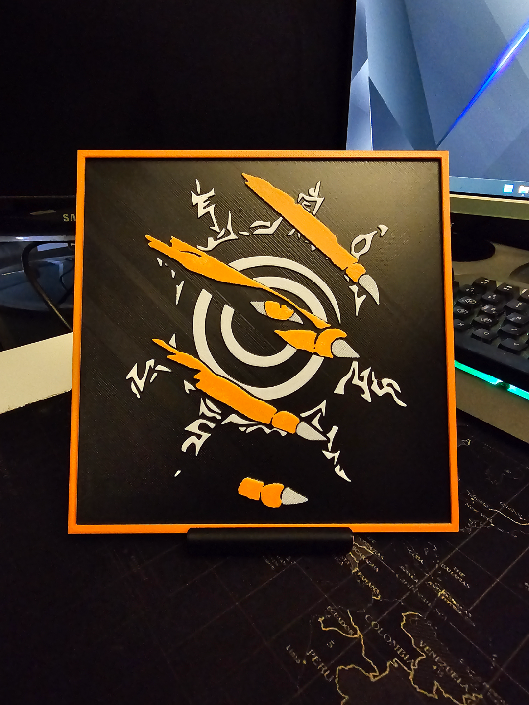 Kurama nine-tails - HueForge
