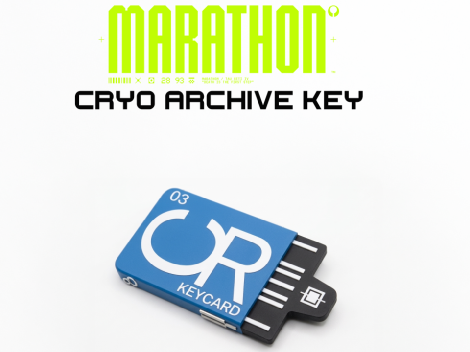 Marathon Cryo Archive Key Prop Model